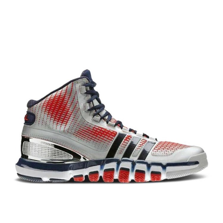 Pantofi Sport Barbati Adidas AdiPure Crazy Quick Argintiu