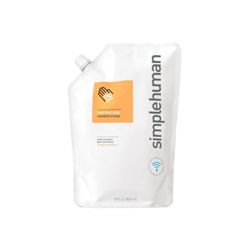 Rezerva sapun spuma, aroma mandarine, 828 ml - simplehuman Rezerva sapun spuma, aroma mandarine, 828 ml - simplehuman