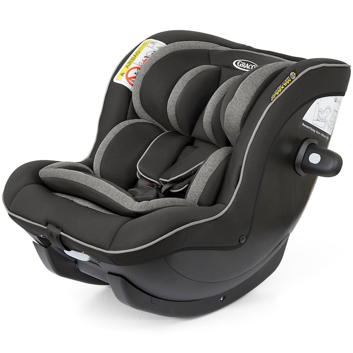 Столче за кола Graco Ascent i-Size, 0-19 кг, Черен