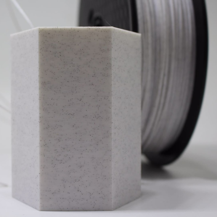 PLA филамент Shapata, За 3D принтер, 1.75мм, 1кг, Мрамор