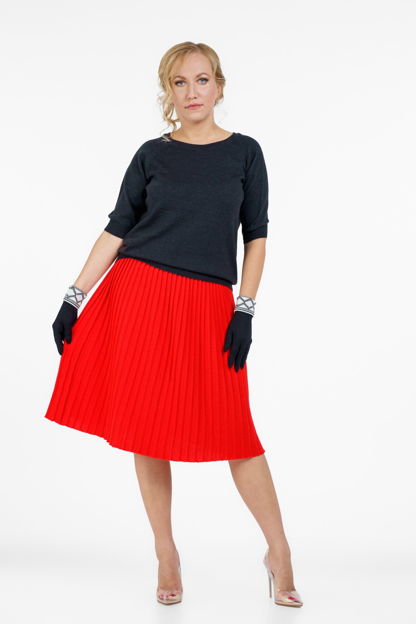 Bluza Cashwool by Zegna Baruffa, Antracit Albastru