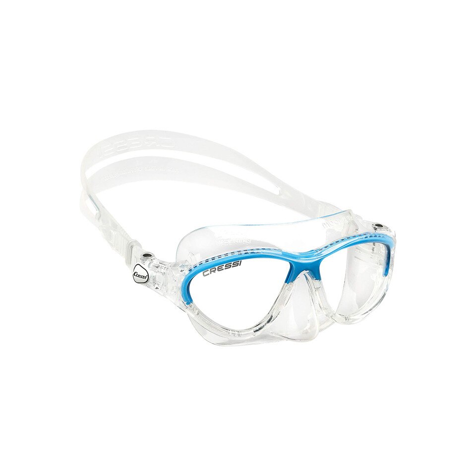 Ochelari inot copii 'Moon Kid Mask' Cressi, transparent/albastru M 7-15 ani