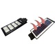 Lampa solara LED cu senzor de miscare si telecomanda, 360W/8000lm IP65, 73x25 cm