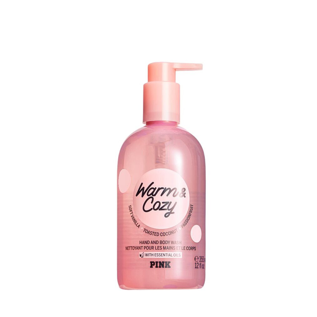 Sapun lichid pentru maini si corp, Warm Cozy, Victoria's Secret PINK, 355 ml