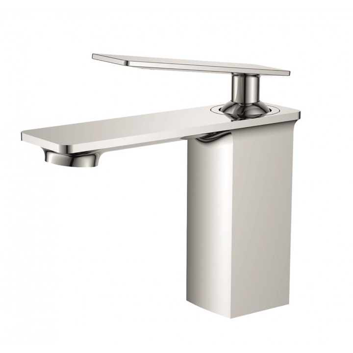 Baterie lavoar verticala, Inter Ceramic, ELLA ICF 1455155, alama, crom, 17x16cm