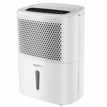 Dezumidificator Turbionaire Smart 12, dimensiuni reduse, maner ergonomic, design modern, rezervor 1.8L, alb Dezumidificator Turbionaire Smart 12, dimensiuni reduse, maner ergonomic, design modern, rezervor 1.8L, alb