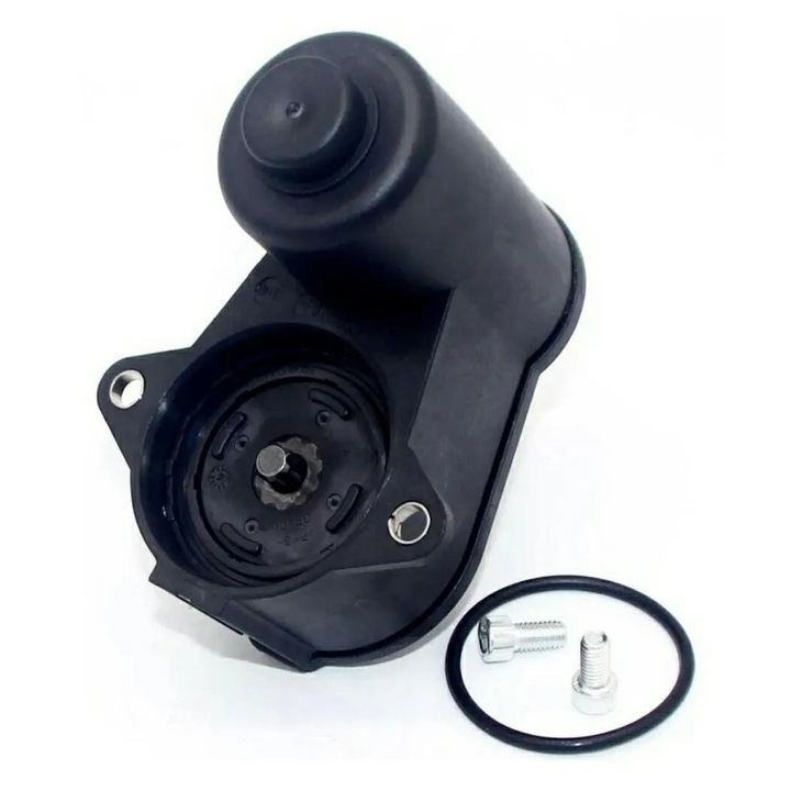 Motoras etrier frana mana compatibil VW Passat B6 6 dinti, negru