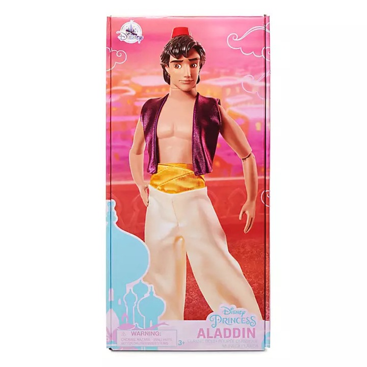 Papusa Aladdin, Eco, Disney, 32 cm