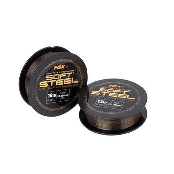 Accesoriu pescuit, banda neagra, monofilament FOX Adaptive Camouflage Soft Steel, 1000m Accesoriu pescuit, banda neagra, monofilament FOX Adaptive Camouflage Soft Steel, 1000m