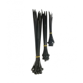Set 60 bucati, Coliere din plastic pentru electronica fina, 3 dimensiuni, Negre Set 60 bucati, Coliere din plastic pentru electronica fina, 3 dimensiuni, Negre