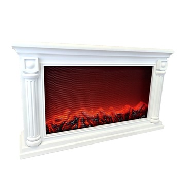 Semineu decorativ, cu USB sau baterii model dreptunghiular, Alb, 64 cm x 37 cm x 13 cm, Sdx Market® Semineu decorativ, cu USB sau baterii model dreptunghiular, Alb, 64 cm x 37 cm x 13 cm, Sdx Market®