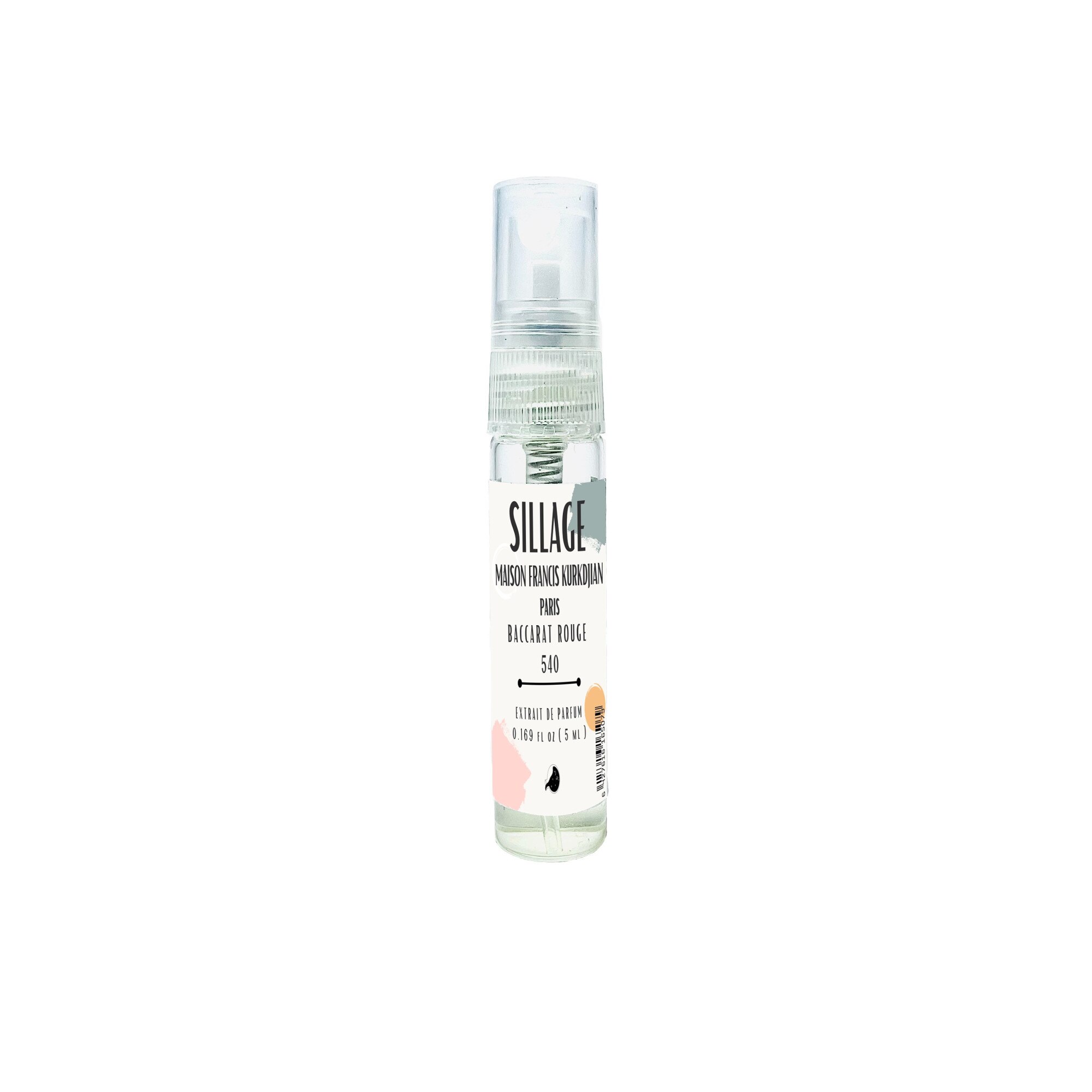 Extract de parfum, Baccarat Rouge 540 de Maison Francis Kurkdjian,by SILLAGE - 5ml