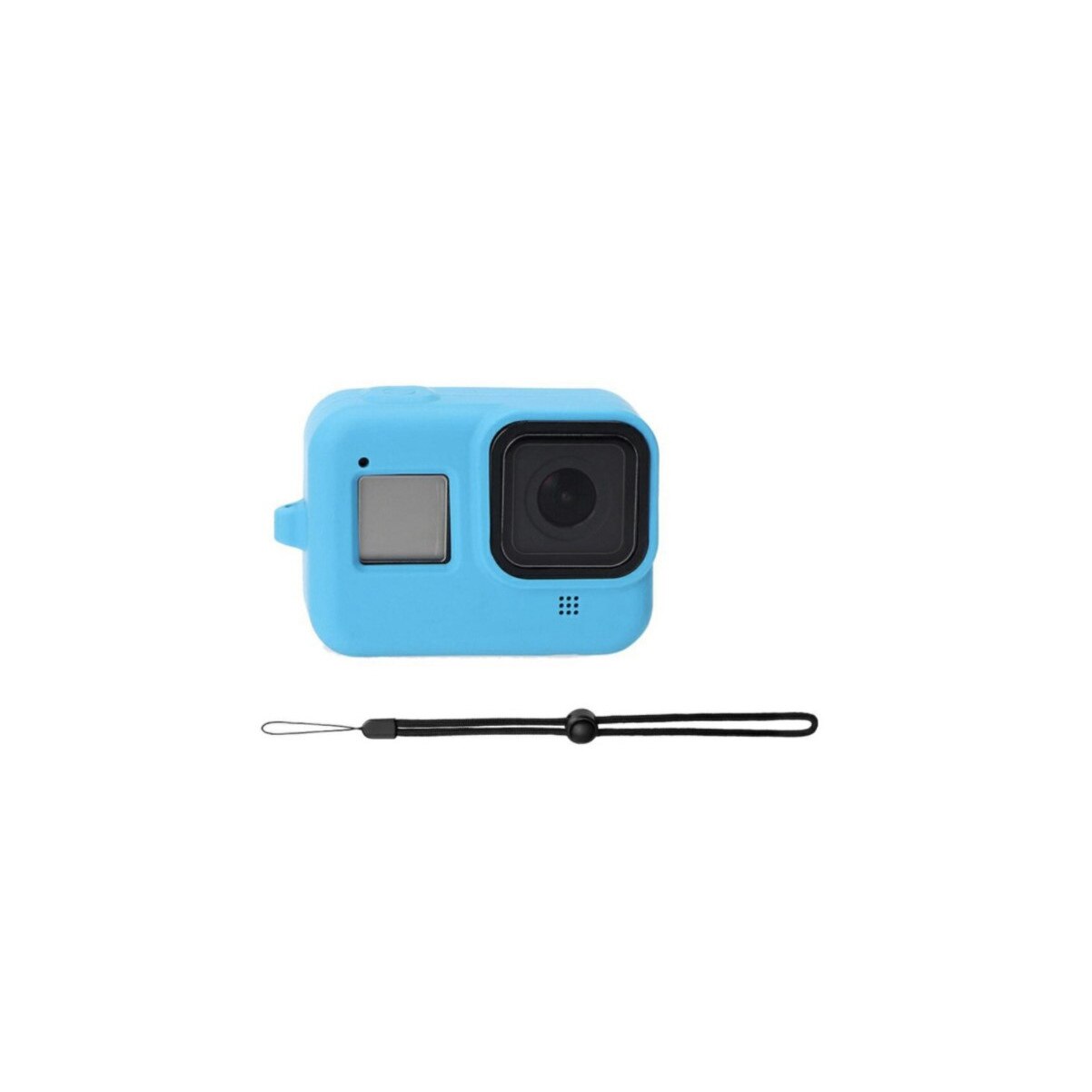 Carcasa de protectie pentru GoPro Hero 8, Albastru