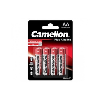 Baterii alcaline AA, R6, Camelion Plus Alkaline, blister 4 baterii Baterii alcaline AA, R6, Camelion Plus Alkaline, blister 4 baterii