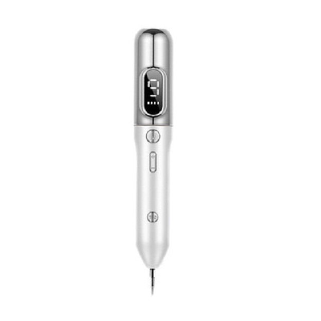 Dipozitiv plasma pen, pentru indepartarea negilor, alunitelor, tatuajelor,9 nivele reglabile, argintiu
