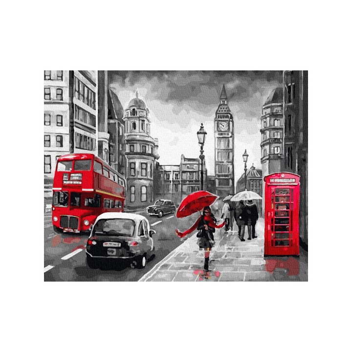 Kit pictura pe numere Rainy London Profiart GX34828