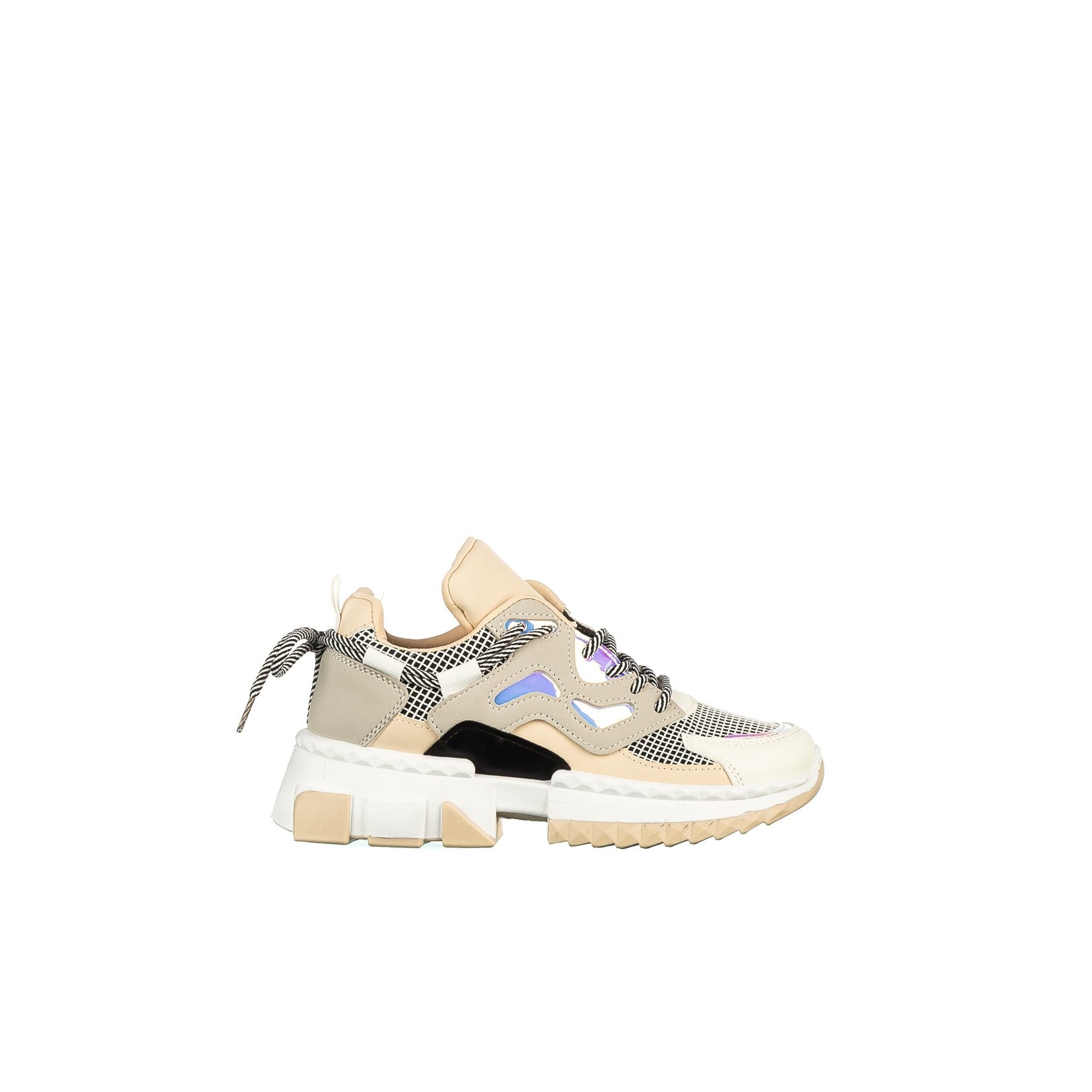 Pantofi sport dama Acema, Bej