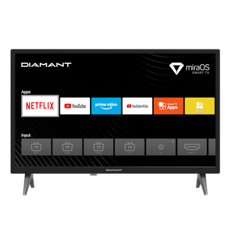 Televizor Diamant 32HL4330H/B, 80 cm, Smart, HD, LED, Clasa F