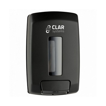 Dozator manual, ABS, pentru sapun lichid, 1100 ml, se reumple, negru Dozator manual, ABS, pentru sapun lichid, 1100 ml, se reumple, negru