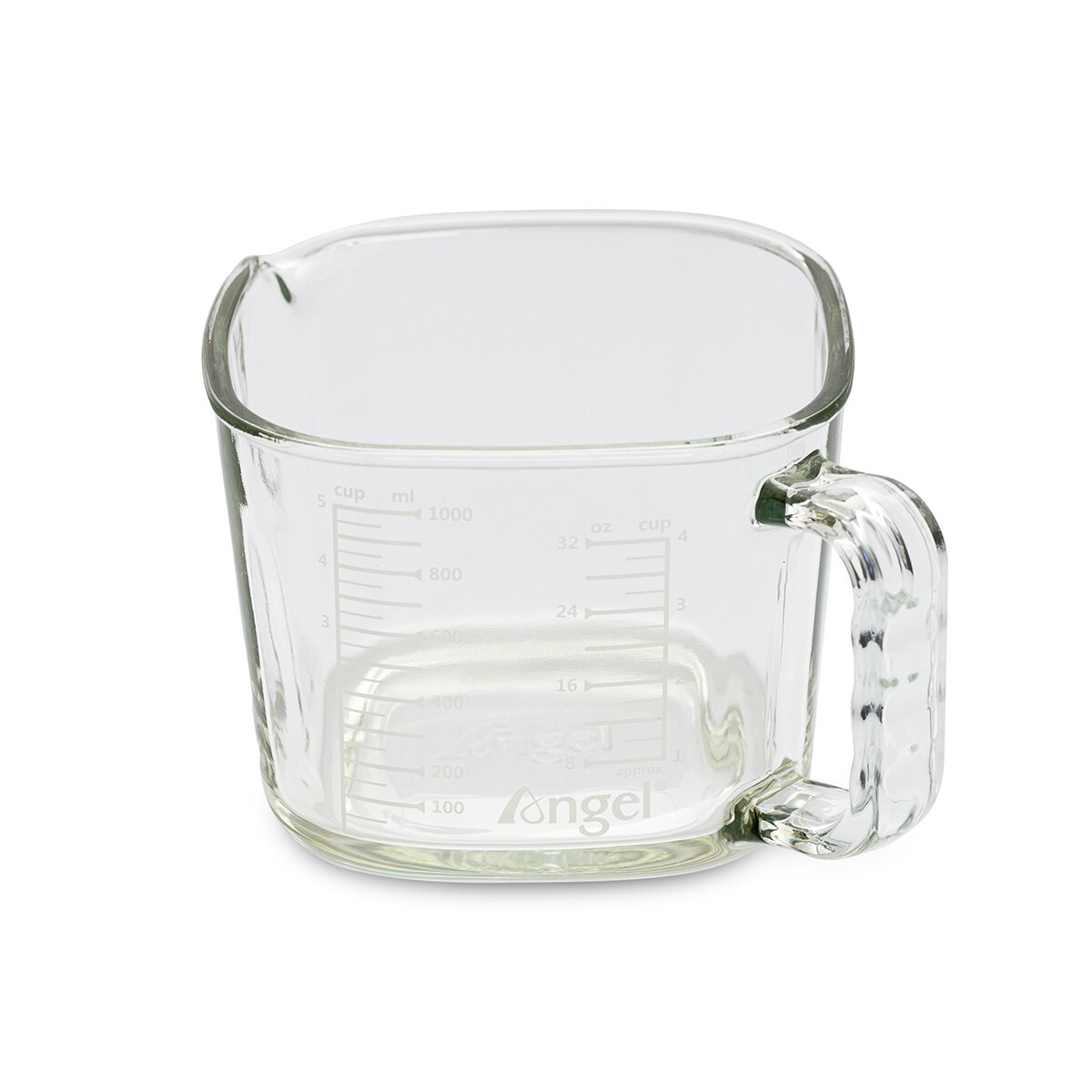 Pahar de suc Angel, Sticla, 1 l, Transparent