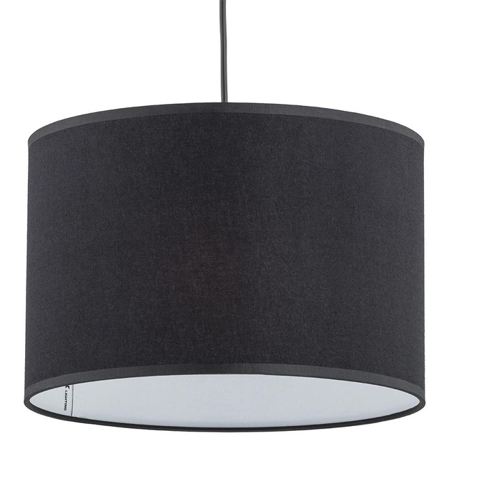 Пендел, Lustra Rondo Black Wiszaca, 1 крушка, 250, черен, E27-60w