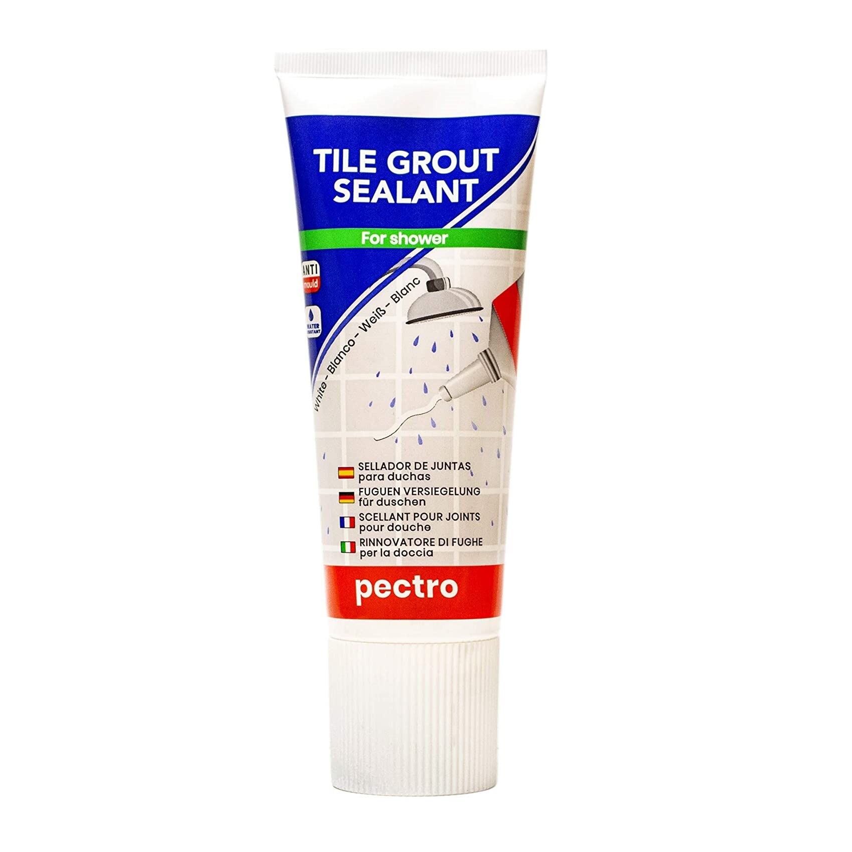 Etansant renovator de rosturi pentru dus, PECTRO, Alb, 200 ml