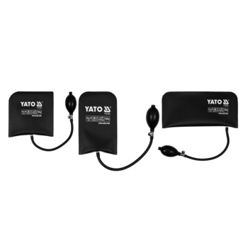 Set 3 perne montaj 165 x 150 mm, 190 x 110 mm, 270 x 130 mm 135 kg Yato, YT-67385 Set 3 perne montaj 165 x 150 mm, 190 x 110 mm, 270 x 130 mm 135 kg Yato, YT-67385