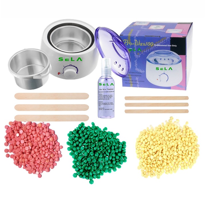 Set Epilare Profesional 3x100g Ceara Refolosibila, Sela 18