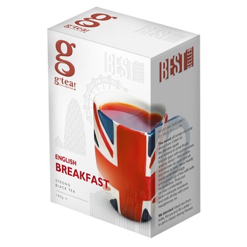 Ceai negru g'tea! Get Fly English Breakfast, Origine Sri Lanka si India, 100 g Ceai negru g'tea! Get Fly English Breakfast, Origine Sri Lanka si India, 100 g