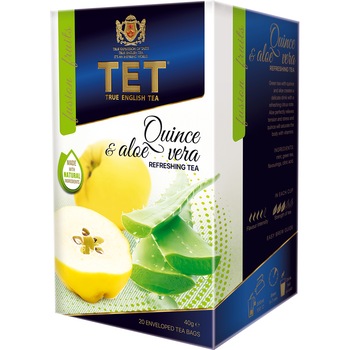 Ceai verde Tet Fusion Fruit Aloe Vera, 20 pliculete, 40 g Ceai verde Tet Fusion Fruit Aloe Vera, 20 pliculete, 40 g