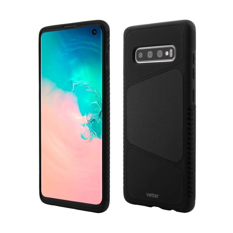 Husa de protectie Vetter Smart pentru Galaxy S10, Anti-Shock, Combo Series, Black