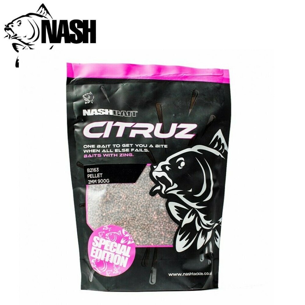 Momeala pentru pescuit, NASH Carp Fishing Citruz Pellet 2mm / 900g