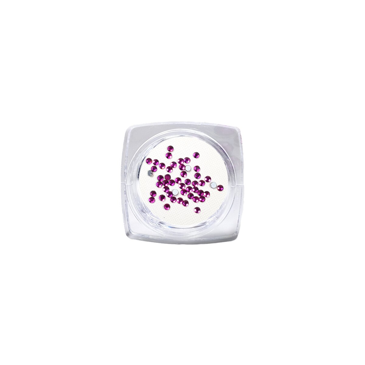 Stras pentru unghii, MoonbasaNails, SS6, Fuchsia