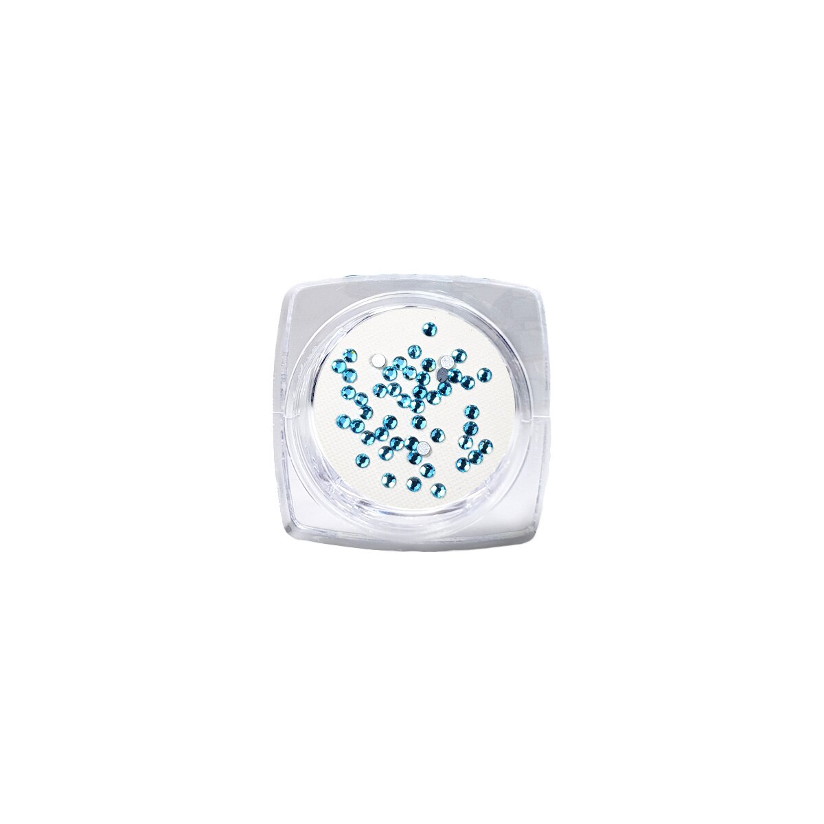Stras pentru unghii, MoonbasaNails, SS6, Aquamarine