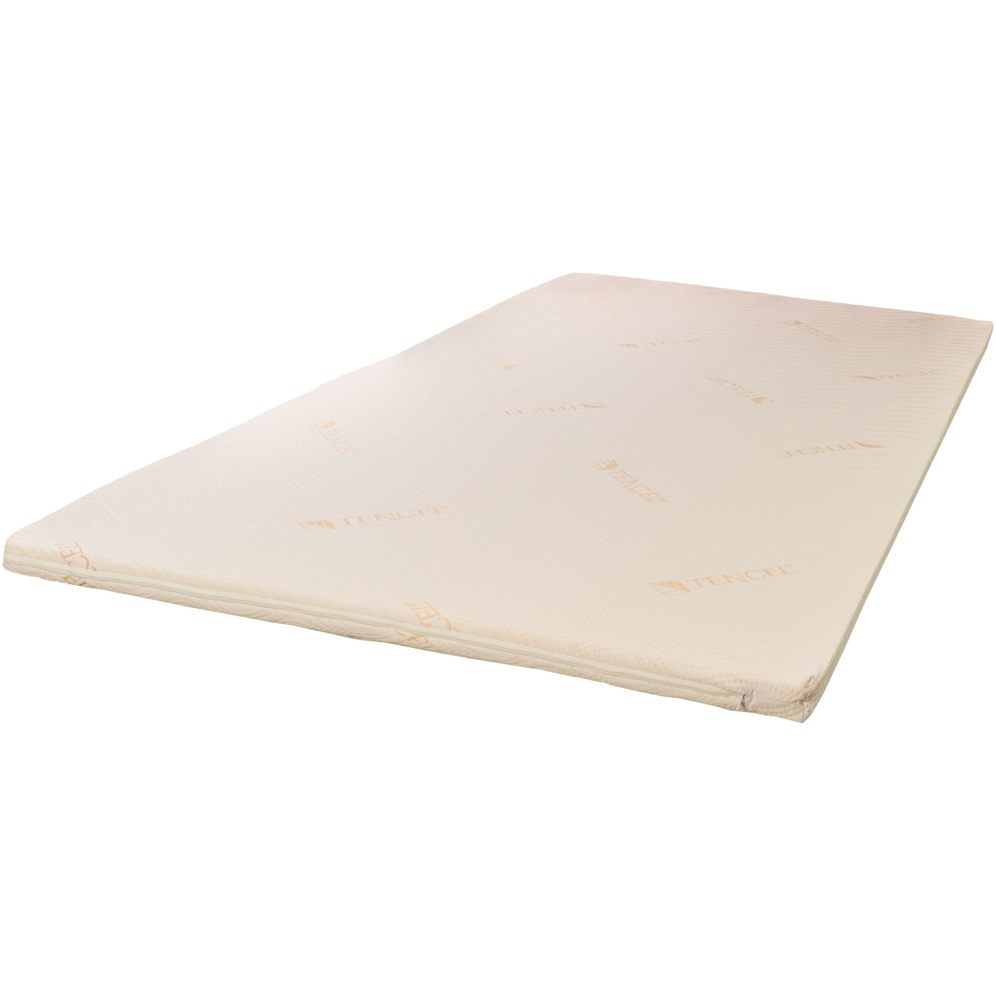 Husa saltea matlasata,Best Sleep,tencel,hipoalergenic,cu fermoar pe 3 laturi, 90x200x17 cm