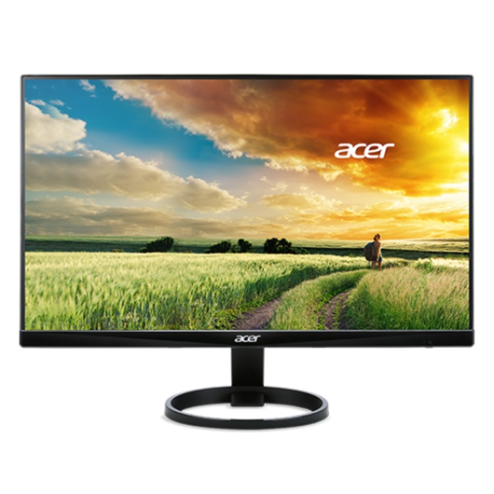 Acer R240Y LED monitor, 24 , 1920x1080, 1ms, fekete