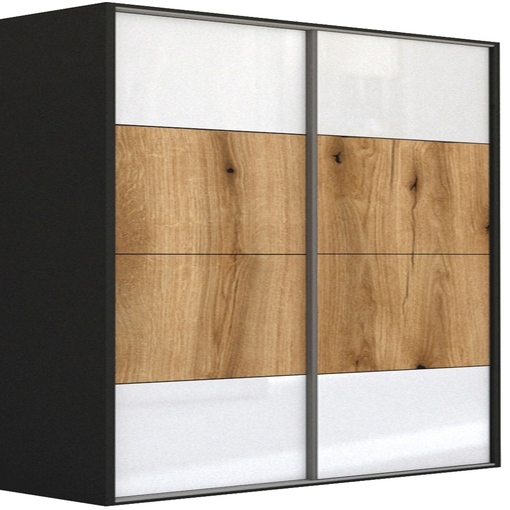 Dressing Genarom LEX B, Gri Lucios / Stejar Wotan M, 241 x 240 x 66 cm