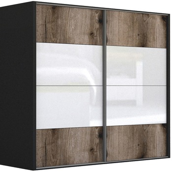 Dressing Genarom LEX B, Stejar Monastery / Gri Lucios, 241 x 240 x 66 cm Dressing Genarom LEX B, Stejar Monastery / Gri Lucios, 241 x 240 x 66 cm