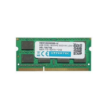 Memorie RAM 8 GB sodimm ddr3L, 1600 Mhz, Hypertec, pentru laptop Memorie RAM 8 GB sodimm ddr3L, 1600 Mhz, Hypertec, pentru laptop