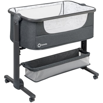 Patut 3 in 1 Lionelo Co-Sleeper Timon, Pliabil, Dark Grey Patut 3 in 1 Lionelo Co-Sleeper Timon, Pliabil, Dark Grey
