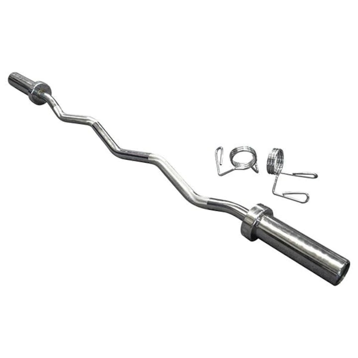 Bara Z curbata biceps triceps cu sigurante HOMEFIT®