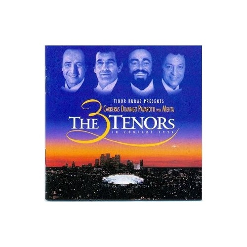 Various Composers-The 3 Tenors In Concert (Interpreters: Carreras-Pavarotti-Domingo)-CD