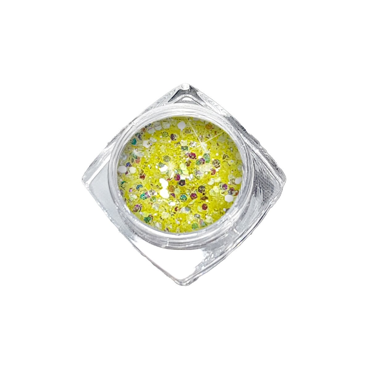 Paiete, MoonbasaNails, 3g, FP005, Galben