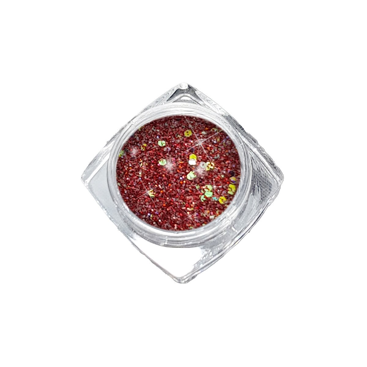 Paiete, MoonbasaNails, 3g, FP024, Rosu