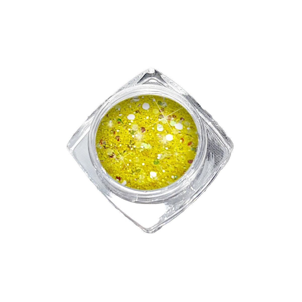 Paiete, MoonbasaNails, 3g, FP033, Galben