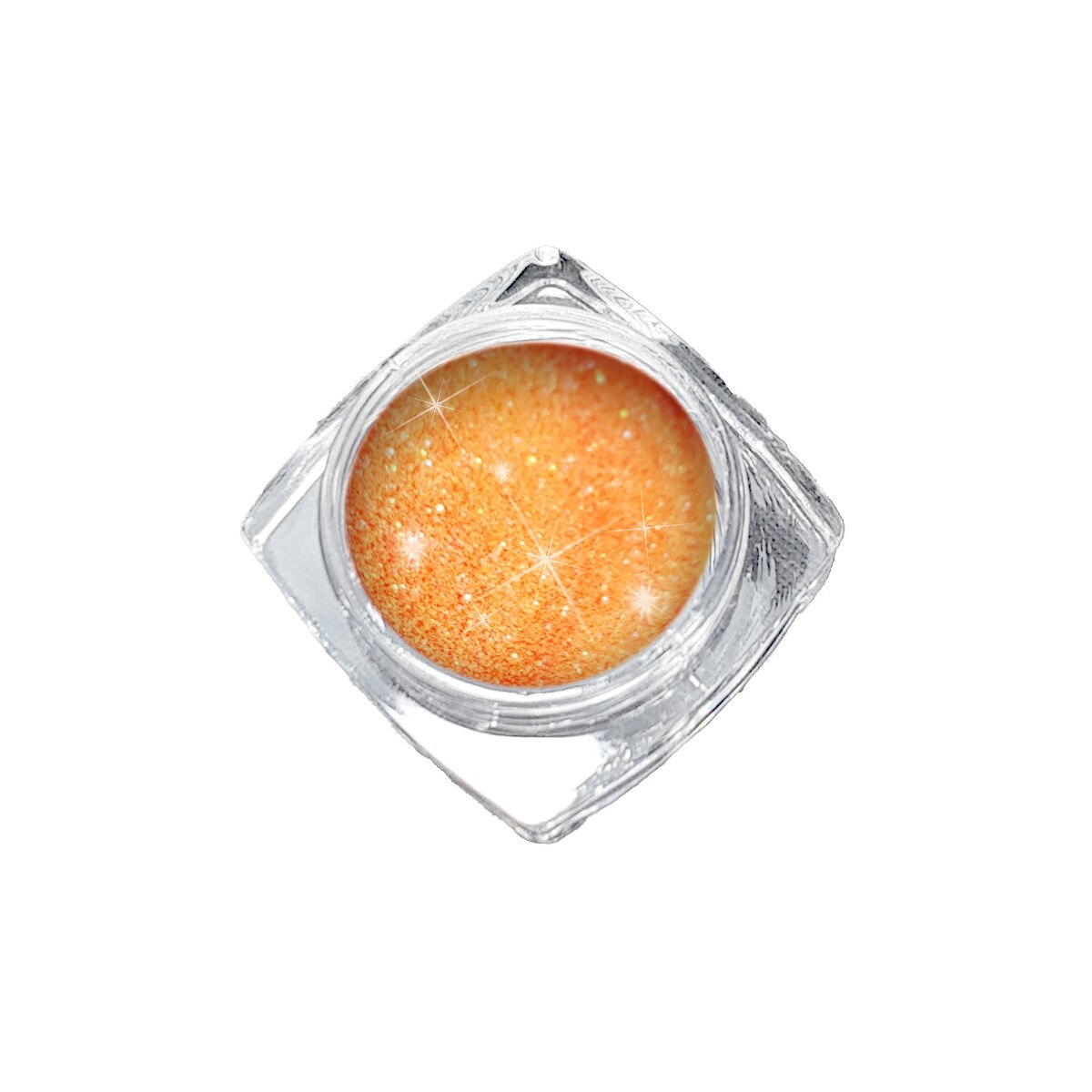 Pulbere de sclipici, MoonbasaNails, 3g, PC457, portocaliu