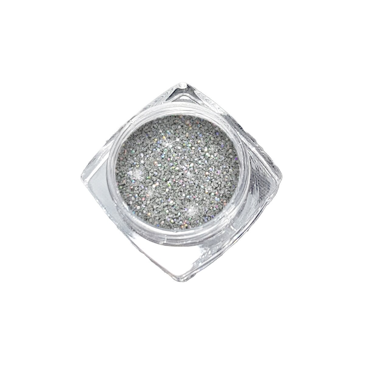 Pulbere de sclipici, MoonbasaNails, 3g, CG037, Gri