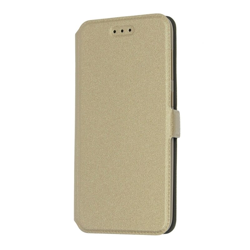 Husa Pentru Asus Zenfone 2 5.5 inchi,ZE550KL,Pocket Book,Auriu,Paramount
