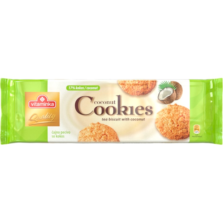 Чаени бисквити Cookies, с кокос, 112 гр.