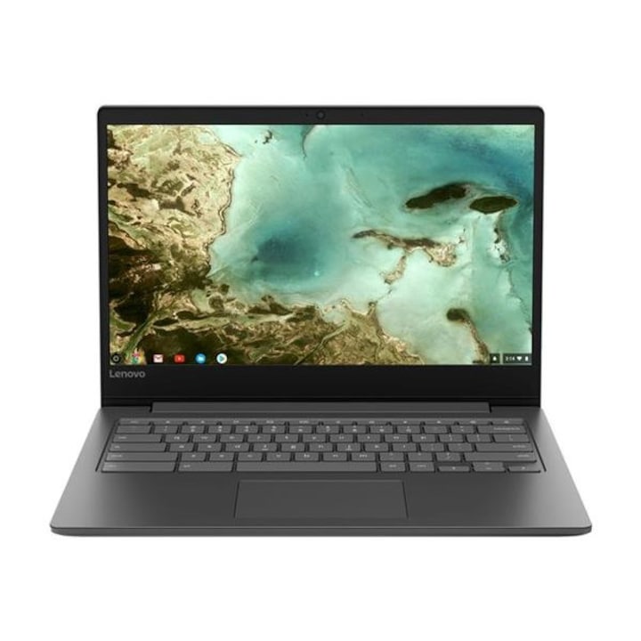 Лаптоп Lenovo Chromebook S330 MT8173c, 14" HD, 4GB, 32GB eMMC, Chrome OS, черен